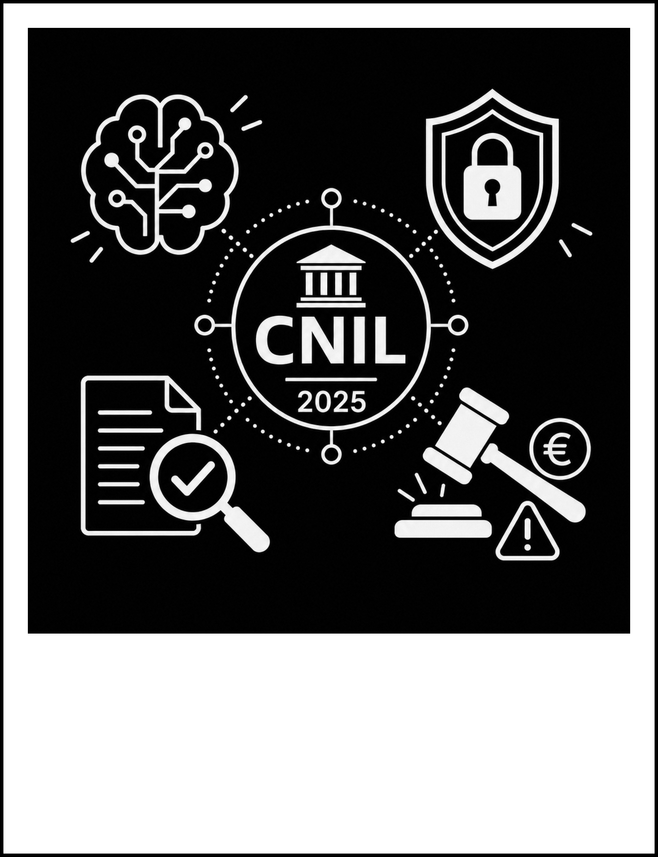 Rapport CNIL 2025 |  Près de 500 millions d'amendes | La CNIL  transforme l’obligation de sécurité de l’article 32 du RGPD... en ligne budgétaire incontournable