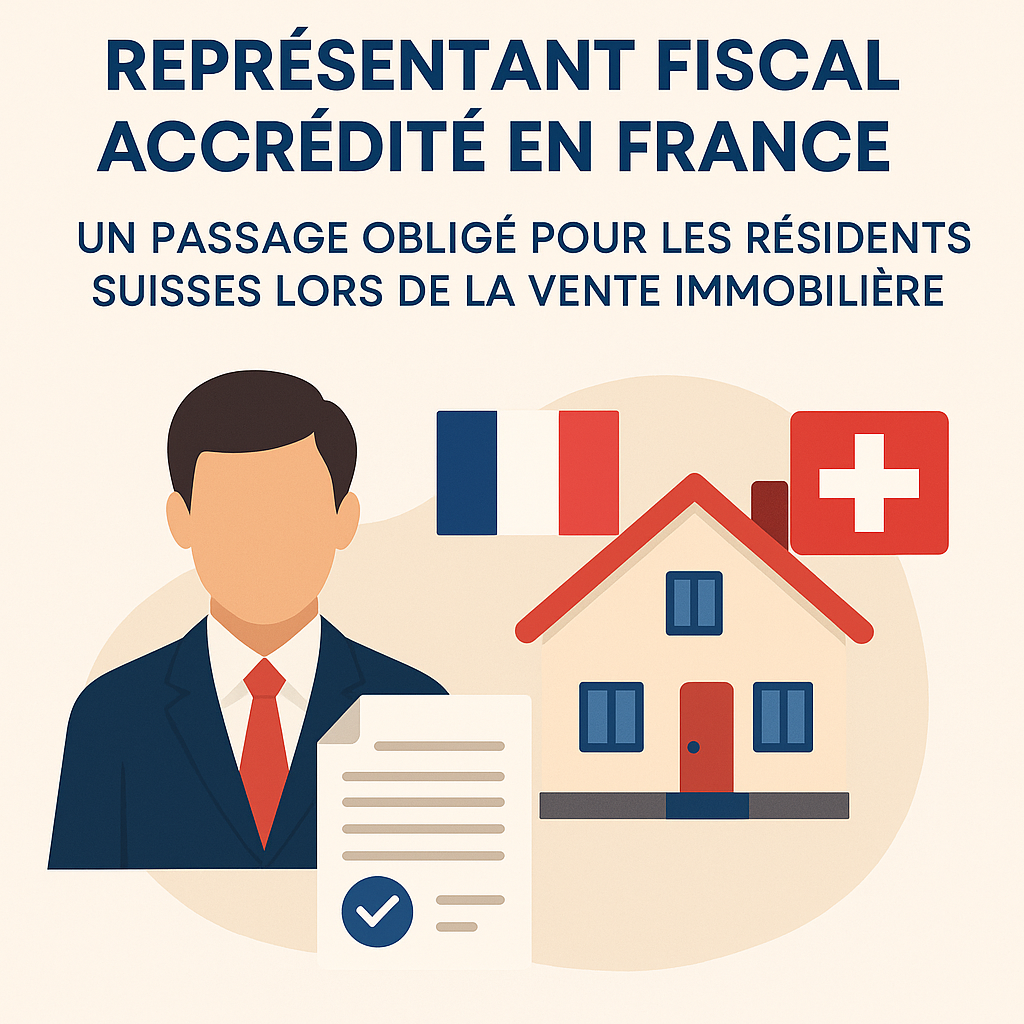 Représentant fiscal accrédité en France : un passage obligé pour les résidents suisses lors de la vente immobilière!