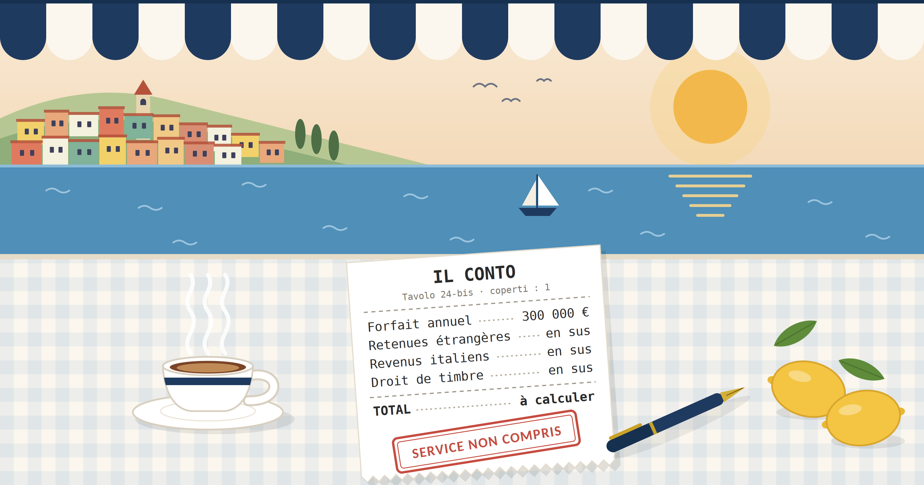 La dolce vita à 300 000 €, service non compris