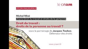 Droit du travail : droits de la personne au travail ?