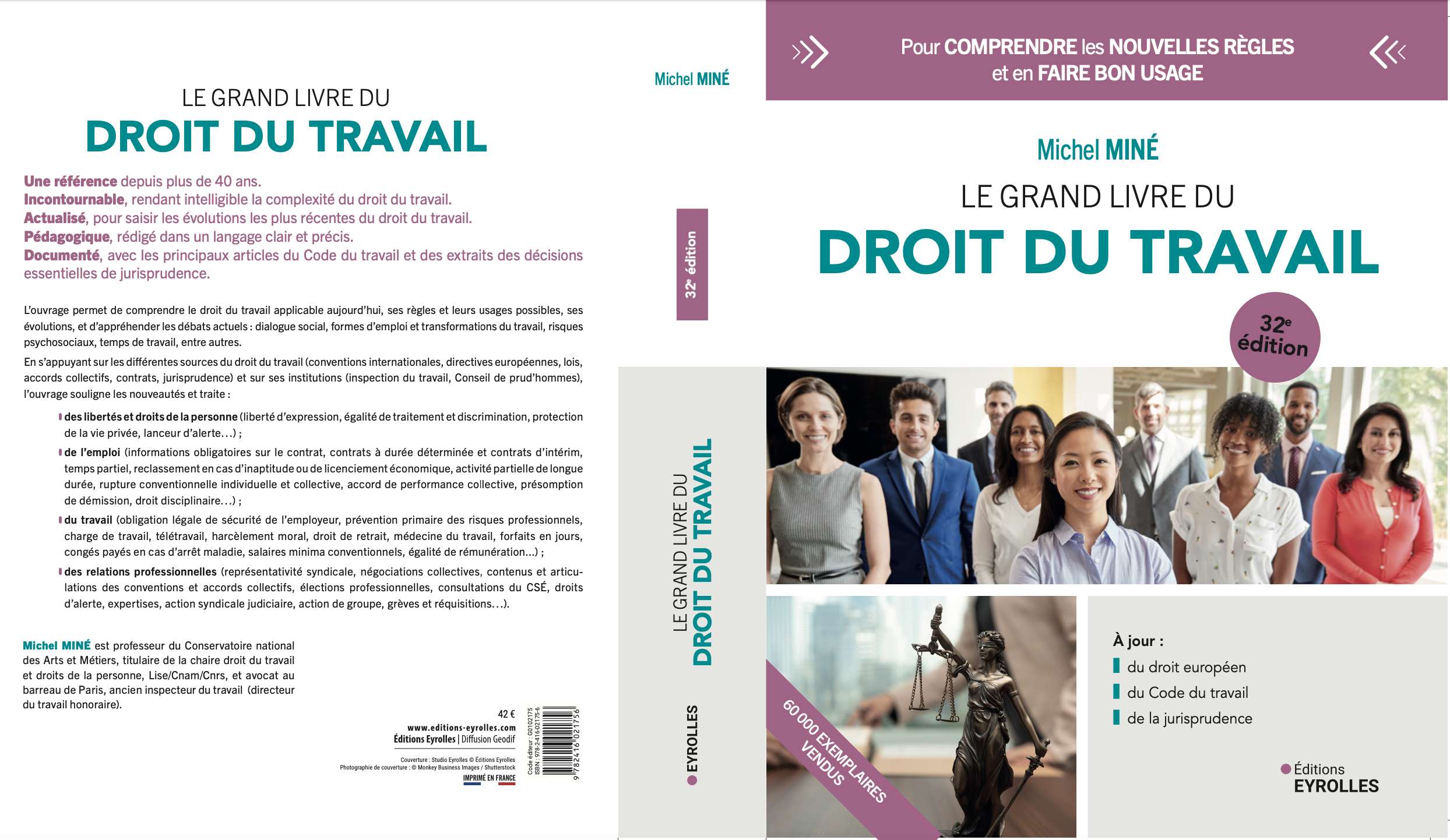 Le grand livre du droit du travail, nouvelle édition (32ème), Eyrolles. 