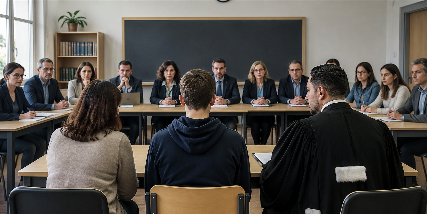 Conseil de discipline scolaire : faut-il un avocat ?