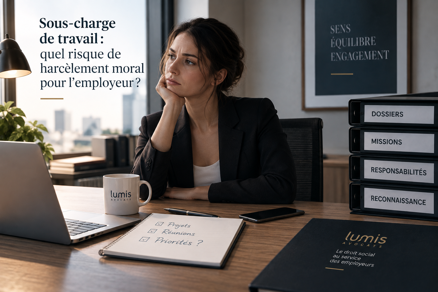 Sous-charge de travail et bore out : quel risque pour l’employeur ?