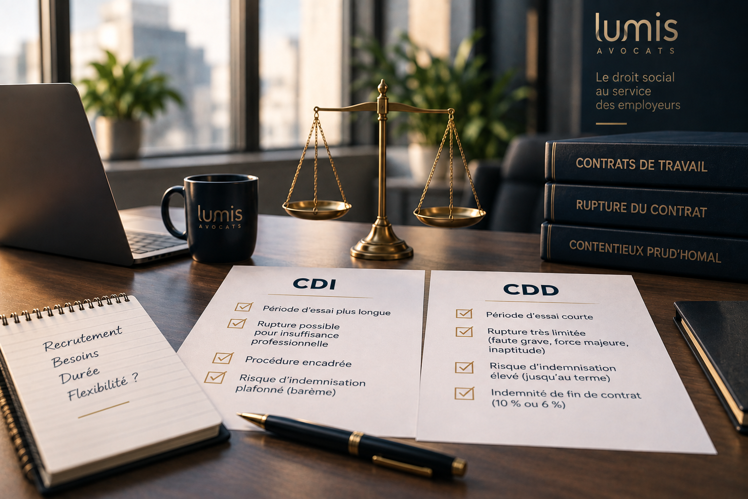 CDD ou CDI : pourquoi le CDD peut être plus contraignant pour l’employeur