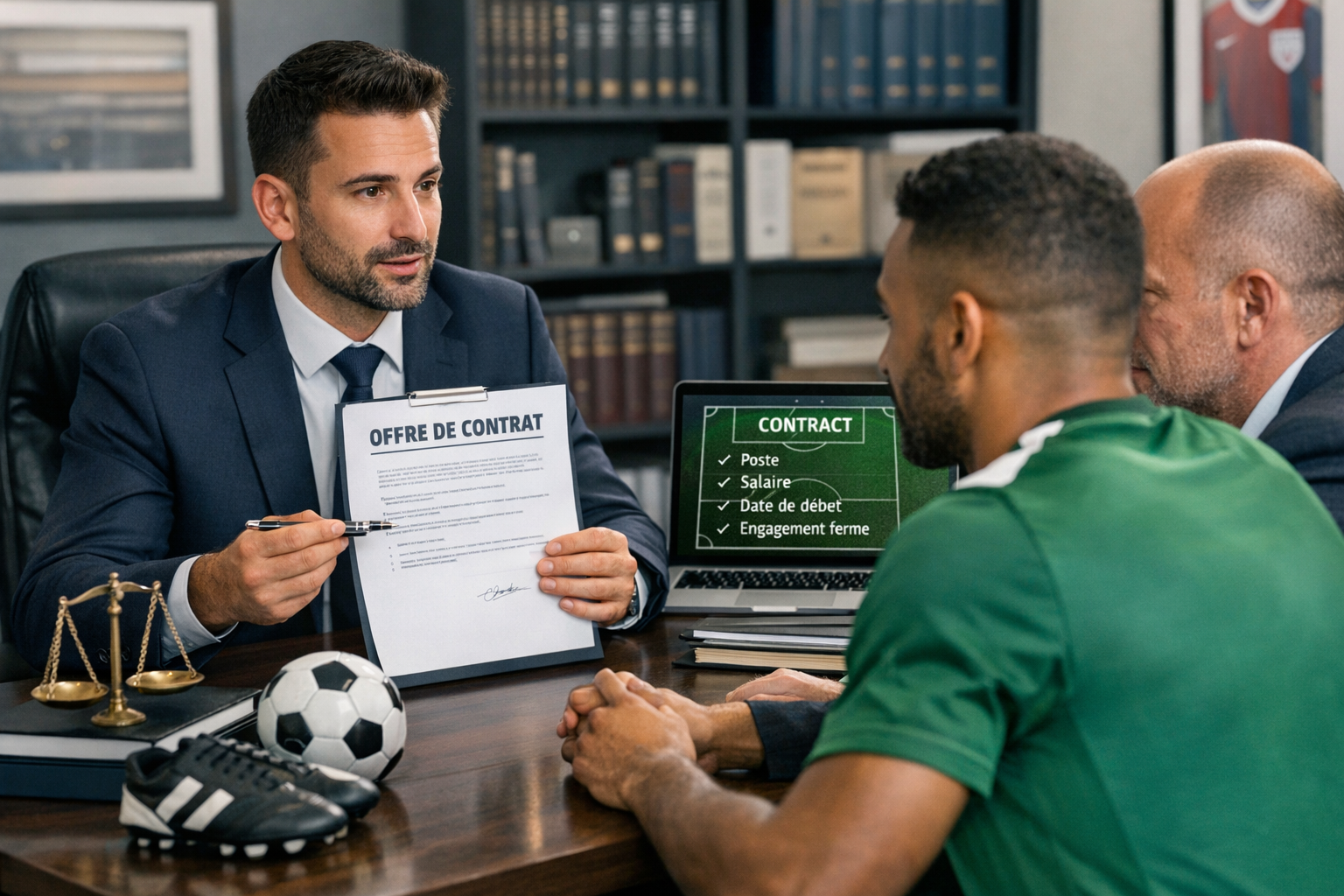 ⚽️ CDD spécifique sportif :  Offre contrat, un acte simple… aux effets puissants