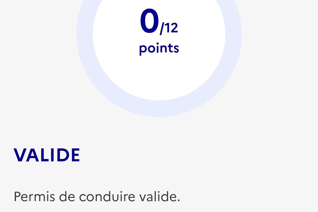 Permis à 0 point mais valide : que faire ?