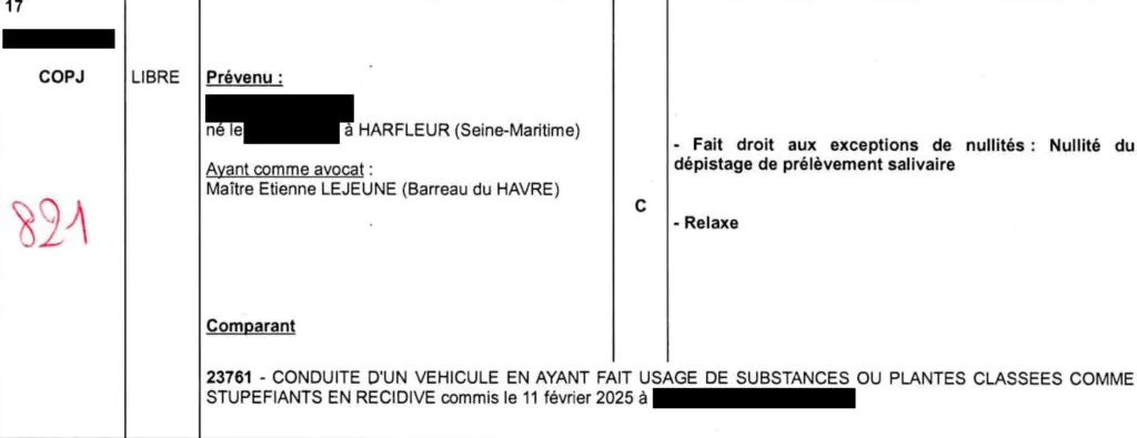 Avocat stupéfiants au volant : comment un vice de procédure a sauvé le permis d’un conducteur en récidive